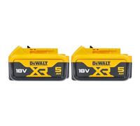 Dewalt DCB184-XJ Batterie lithium-ion XR 5 Ah, 18 V - noir/jaune - lot de 2
