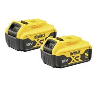 DEWALT DCB184P2-XJ Batterie pour outil 18 V 5 Ah Li-Ion
