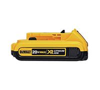 DeWALT DCB203 Lithium-ION 2000mAh 20V Batterie Rechargeable - Batteries Rechargeables (2000 mAh, Lithium-ION (Li-ION), 20 V, Noir, Jaune, 1 pièce(s))