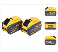 DeWalt DCB548 Batterie XR FLEXVOLT 12 Ah / 12000 mAh Li-Ion 18 V / 54 V max. - avec indicateur de charge - 2 pcs