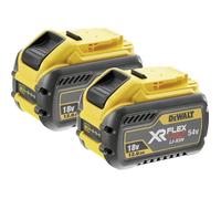 Lot de 2 batteries 18/54V xr flexvolt 12,0 Ah Dewalt DCB548Y2