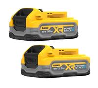 DeWalt Batterie POWERSTACK DCBP318S2 18 V 3,5 Ah 2x
