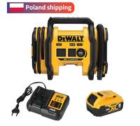 DEWALT DCC020I 20V MAX XR Kit de gonflage sans fil avec batterie et chargeur, haute pression 160 PSI, gonflage/dégonflage automatique, jauge numérique, pour pneus/ballons/gonflables DCC020I