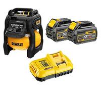 DeWalt DCC1054T2-QW Compresseur XR FLEXVOLT 54V de 9,5L Noir/Jaune