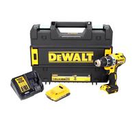 DeWalt DCD 791 D1 18 V Perceuse sans fil Brushless avec boîtier TSTAK-Box + 1x Batterie DCB 183 2,0 Ah + Chargeur DCB 105