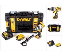 DeWalt DCD 996 P1 Perceuse visseuse à percussion sans fil 18V 95Nm Brushless + 1x Batterie 5,0Ah + Chargeur + Coffret de transport Toughbox