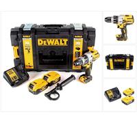 DeWalt DCD 996 P2 Perceuse-visseuse à percussion sans fil 18V 95Nm Brushless + 2x Batteries 5,0Ah + Chargeur + Coffret de transport Toughbox