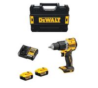 Dewalt DCD100YP2T-QW Impact Drill Screwdriver, 100 Years, 18 V, XR, 2 Turns, 5 Ah and Charger in Case