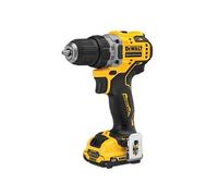 DEWALT DCD701D2 XR sans Brossage sous-Compact Perceuse Conducteur 12V 2 X 2.0Ah