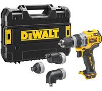 Perceuse-visseuse multi-têtes 12V XR DEWALT DCD703NT en coffret T-Stak - Machine nue