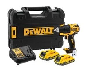 DEWALT DCD708D2T-QW visseuse électrique et visseuse à percussion 1650 tr/min Noir, Jaune, Perceuse/visseuse