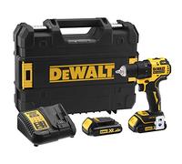 DeWalt DCD708S2T-QW Perceuse-visseuse Brushless XR 18V 13mm 65nm Avec 2 batteries Li-ION 1,5Ah et boîtier TSTAK Jaune