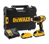 DeWalt DCD709L2T-QW Perceuse à Percussion Brushless XR 18V Li-ION 3.0A Jaune
