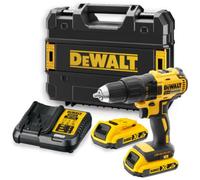 DeWALT DCD777D2T - Set perceuse visseuse Li-Ion 18V (2x batterie 2.0Ah) dans TSTAK - 65Nm