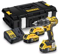 DeWALT DCD791P3K Perceuse a batterie sans balais XR (70Nm/18V/3x5,0Ah) Tstak