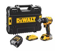 DeWALT DCD794D2T Kit Perceuse/visseuse Sans Fil Li-ion 18 V (2 Batteries 2,0 Ah) Dans TSTAK