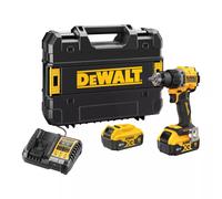Perceuse-visseuse sans fil DEWALT DCD794P2T-QW DCD794P2T-QW 18 V 5 Ah Li-Ion + 2 batteries, + chargeur, + mallette