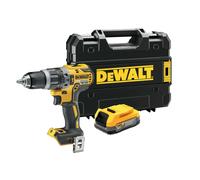 DeWALT DCD796E1T-XJ Kit Perceuse-visseuse À Percussion Sans Fil Li-ion XR 18 V (1x POWERSTACK) Dans TSTAK - Sans Balais