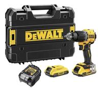 DEWALT DCD799D2T-QW 2 vitesses-Perceuse-visseuse à percussion sans fil + 2 batteries + chargeur + mallette