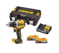 DeWALT DCD800E2T Perceuse-visseuse XR (90Nm/18V/2x1,7Ah PowerStack) Tstak
