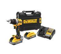 DeWALT DCD800H2T-QW Kit Perceuse-visseuse À Percussion 18 V Li-ion XR (2 Batteries De 5,0 Ah) Dans Un Coffret TSTAK - Sans Balais