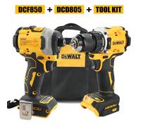 DeWalt Dcd805 Dcf850 DWBAG tournevis à moteur sans brosse au Lithium tournevis électrique perceuse à main électrique perceuse à percussion No battery combinati