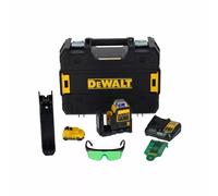 DeWALT DCE0811D1G Laser croix 2x360° XR (10,8V/1x2,0 Ah) Tstak