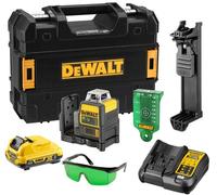 DeWalt Laser croix DCE0811D1G 2x360° XR 10,8V 1x2,0 Ah Tstak