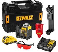 DeWALT DCE0811D1R-QW Laser croix 2x360° XR (10,8V/1x2,0 Ah) Tstak