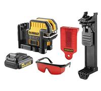 DeWALT DCE0822D1R Laser en croix a 2 points, rouge, XR (10,8V/1x2,0Ah) Coffret Tstak