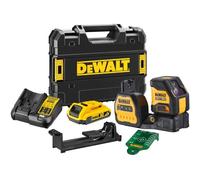 Dewalt - Dce088d1g18 Laser à Lignes Croisées Vert, Autonivelant, 12v & 18v Coffret Tstak Et Batterie