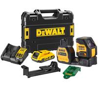 DeWALT Laser lignes croisées DCE088D1G18 vert 18V 2,0Ah Tstak