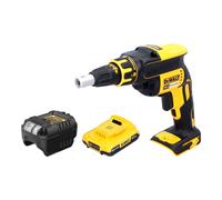 DeWalt DCF 620 D1 Visseuse pour cloisons sèches sans fil 18 V 30 Nm Brushless + 1x batterie 2,0 Ah + chargeur