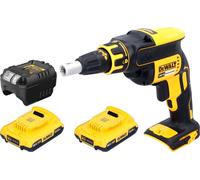 DeWalt DCF 620 D2 Visseuse pour cloisons sèches sans fil 18 V 30 Nm Brushless + 2x batterie 2,0 Ah + chargeur
