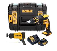 DeWalt DCF 620 M1T Visseuse pour cloisons sèches sans fil 18 V 30 Nm Brushless + 1x batterie 4,0 Ah + chargeur + TSTAK