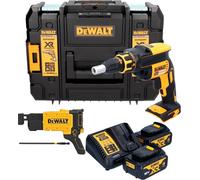 DeWalt DCF 620 M2T Visseuse pour cloisons sèches 18 V 30 Nm Brushless + 2x batterie 4,0 Ah + chargeur + TSTAK