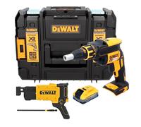 DeWalt DCF 620 NT Visseuse pour cloisons sèches sans fil 18 V 30 Nm Brushless + 1x batterie Powerstack 5,0 Ah + TSTAK - sans chargeur