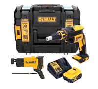 DeWalt DCF 620 P1T Visseuse pour cloisons sèches sans fil 18 V 30 Nm Brushless + 1x batterie 5,0 Ah + chargeur + TSTAK