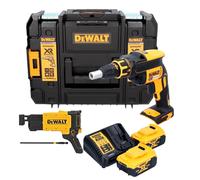DeWalt DCF 620 P2T Visseuse pour cloisons sèches sans fil 18 V 30 Nm Brushless + 2x batterie 5,0 Ah + chargeur + TSTAK