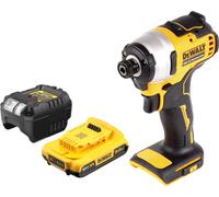 DeWalt DCF 809 D1 Clé à choc sans fil 18 V 190 Nm 1/4'' Brushless + 1x batterie 2,0 Ah + chargeur