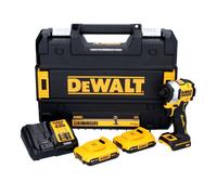 DeWalt DCF 850 D2 Visseuse à chocs sans fil 18 V 205 Nm 1/4" brushless + 2x Batteries 2,0 Ah + Chargeur + Coffret TSTAK