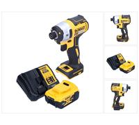 DeWalt DCF 887 P1 Clé à choc sans fil 18 V 205 Nm 1/4'' Brushless + 1x batterie 5,0 Ah + chargeur