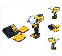 DeWalt DCF 892 D2 Clé à choc sans fil 18 V 812 Nm 1/2" Brushless + 2x batterie 2,0 Ah + chargeur