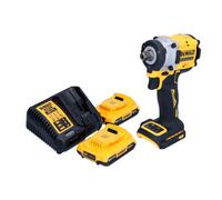 DeWalt DCF 922 D2 Clé à choc sans fil 18 V 406 Nm 1/2'' Brushless + 2x batterie 2,0 Ah + chargeur