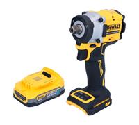DeWalt DCF 922 N Clé à choc sans fil 18 V 406 Nm 1/2'' Brushless + 1x batterie Powerstack 1,7 Ah - sans chargeur