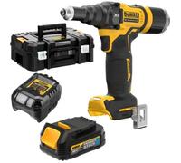 DeWALT DCF403E1GT-QW Riveteuse sans fil (18V/,1,7Ah) Tsak