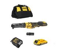 Dewalt DCF510D1-QW Clé à cliquet sans fil 18V 1/2 3/8 - 1 x 2.0Ah batterie + chargeur en sac