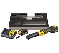 DeWalt Cliquet DCF510E2G-QW sans fil XR 18V moteur sans balais 2x1,7 Ah têtes 1/4'-3/8' 381 mm