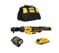 Dewalt DCF513D1-QW Clé à cliquet sans fil 3/8 18V - 1 x 2.0Ah batterie + chargeur en sac