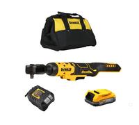 Dewalt DCF513E1-QW Clé à cliquet sans fil 3/8 18V - 1 x 1.7Ah POWERSTACK batterie + chargeur en sac